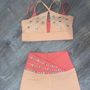 Pro NFL Cheerleader Audition outfit